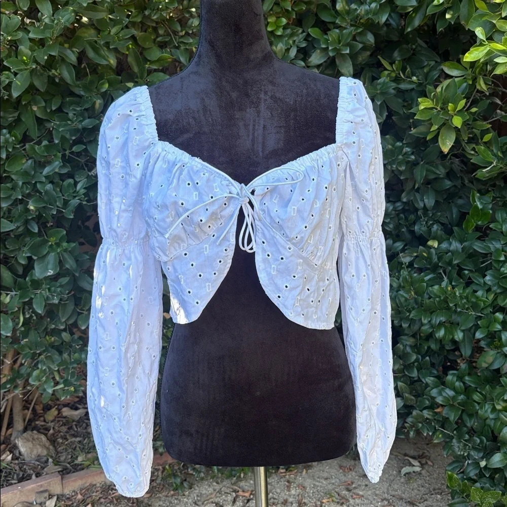 H&M babydoll top